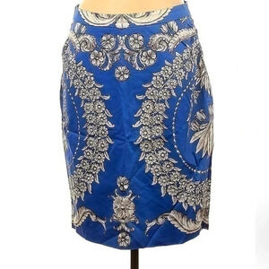 Anthropologie | Yoana Baraschi | Gilded Estate Pencil Skirt Size 6 NWT